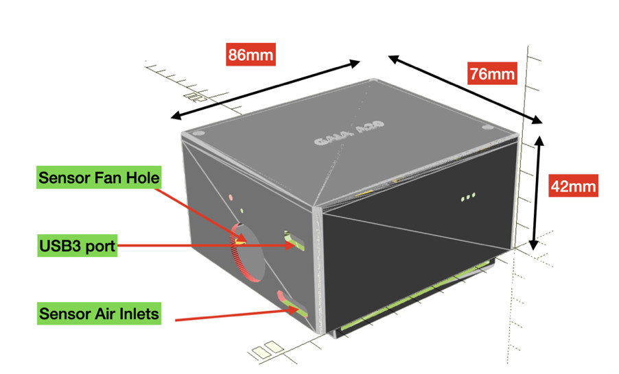 GAIA A20 Portable Air Quality Monitoring Station