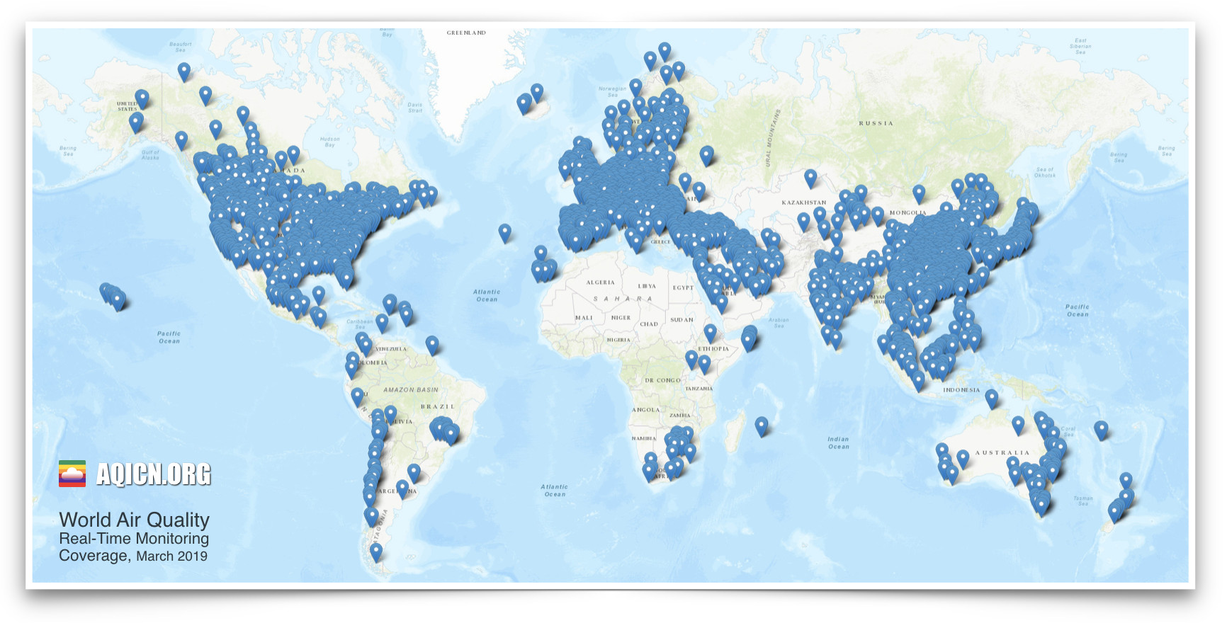 Air Pollutant Index Of Malaysia Four Of The Index S Pollutant   Worldmap 2019.03 Large 